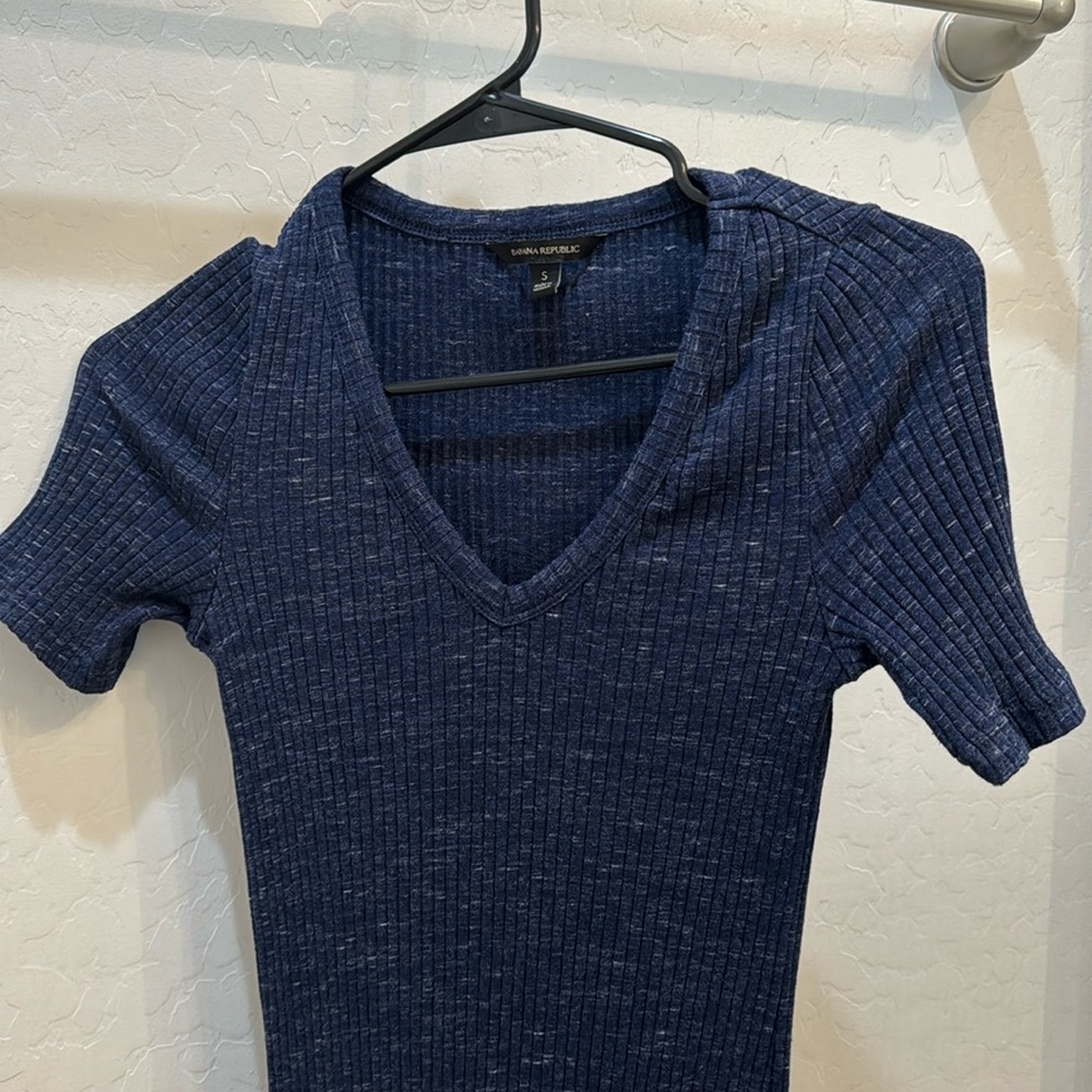 Navy body tight dress